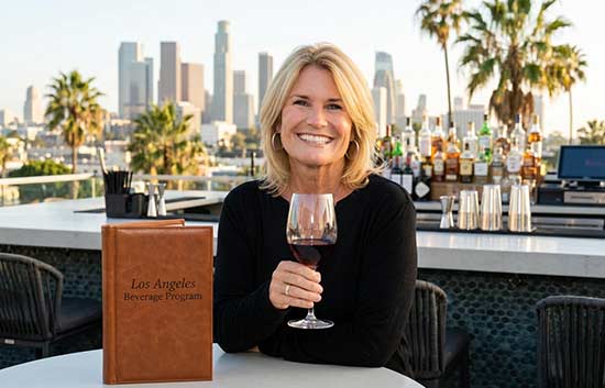 Full beverage program development covering wine, cocktails, and spirits for a Los Angeles restaurant