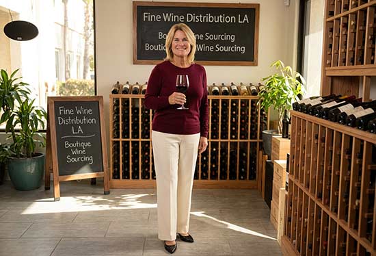 Fine wine distribution and boutique wine sourcing for Los Angeles restaurants and retailers
