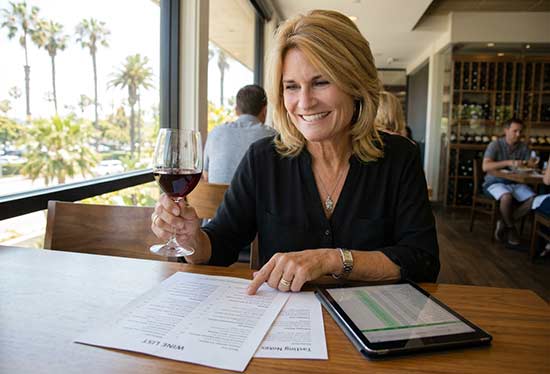 Wine list development and by-the-glass program design for a Los Angeles restaurant
